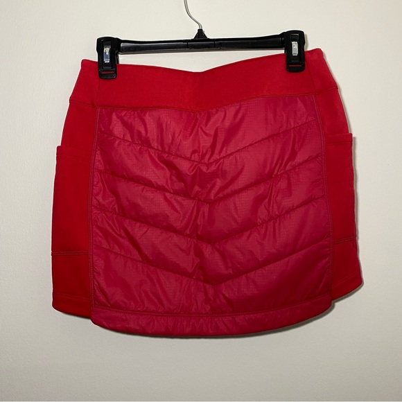 Smartwool Women's Smartloft Red Skirt Size Small - Picture 2 of 5